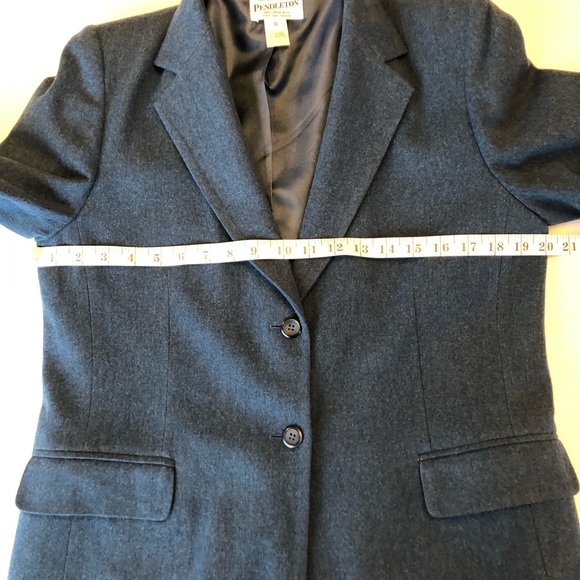 Pendleton 100% Wool Classic 2-Button Jacket 10 - Picture 4 of 6